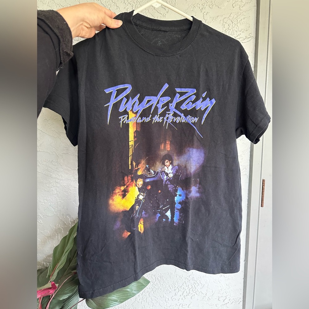 Prince graphic tee Purple Rain